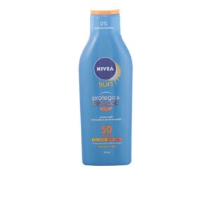 Marca: NIVEA. Imagen: 78198.jpg. SUN PROTEGE&BRONCEA leche SPF50 200 ml
