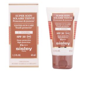 Marca: SISLEY. Imagen: 79002.jpg. SUPER CUIDADO SOLAR rostro SPF30 #dorado 40 ml
