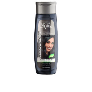 Marca: NATUR VITAL. Imagen: 79562.jpg. NATUR VITAL. MASCARILLA COLOURSAFE negro 300 ml