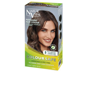 Marca: NATUR VITAL. Imagen: 79573.jpg. NATUR VITAL. COLOURSAFE tinte permanente #5-castaño claro