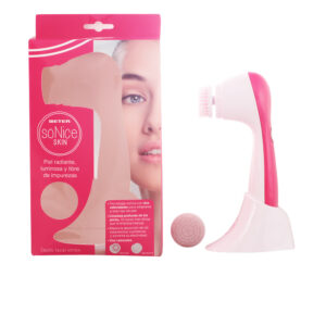 Marca: BETER. Imagen: 79591.jpg. BETER. CEPILLO FACIAL sónico so nice skin +2 cabezales 3 u