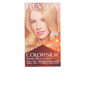 Marca: REVLON MASS MARKET. Imagen: 79663.jpg. REVLON MASS MARKET. COLORSILK tinte #74-rubio medio 1 u