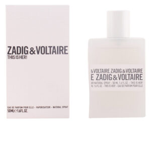 Marca: ZADIG & VOLTAIRE. Imagen: 80481.jpg. ZADIG & VOLTAIRE. This Is Her! Eau De Parfum vapo 50 ml