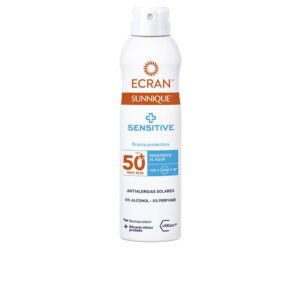 Marca: ECRAN. Imagen: 88176.jpg. ECRAN SUNNIQUE SENSITIVE bruma protect SPF50+ 250 ml