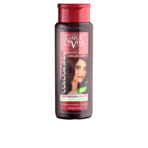 Marca: NATUR VITAL. Imagen: 89776.jpg. NATUR VITAL. CHAMPÚ COLOR caoba 300 ml