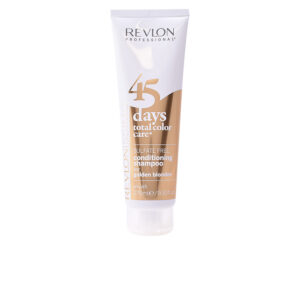 Marca: REVLON. Imagen: 98236.jpg. REVLON. 45 DAYS conditioning shampoo for golden blondes 275 ml
