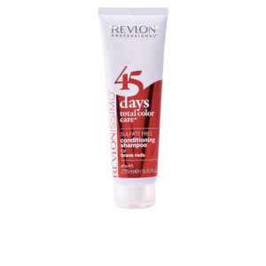 Marca: REVLON. Imagen: 98240.jpg. REVLON. 45 DAYS conditioning shampoo for brave reds 275 ml